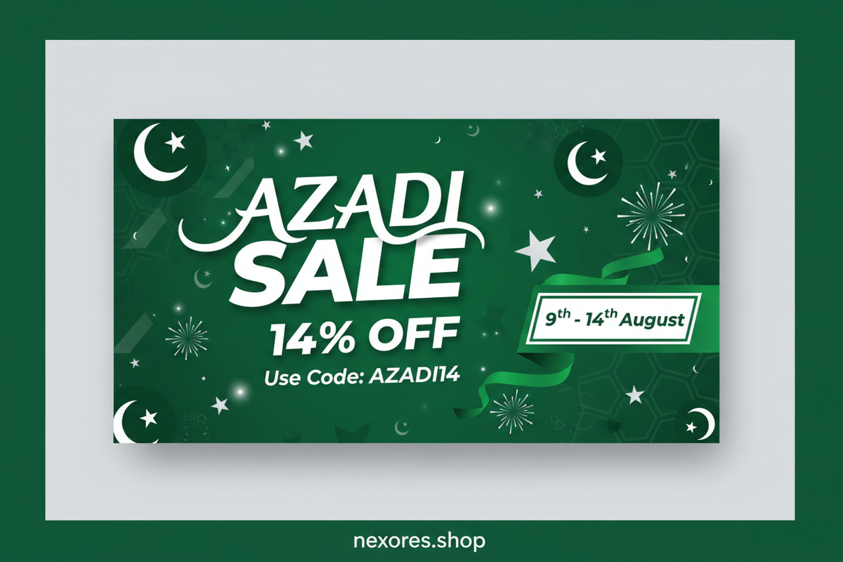 Azadi Sale Facebook Banner